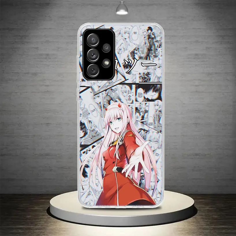 Zero Two Darling In The FranXX Phone Case Cover For Samsung Galaxy A55 A54 A52 A53 A15 A14 A12 A13 A25 A24 A22 A23 A35 A34 A32 A