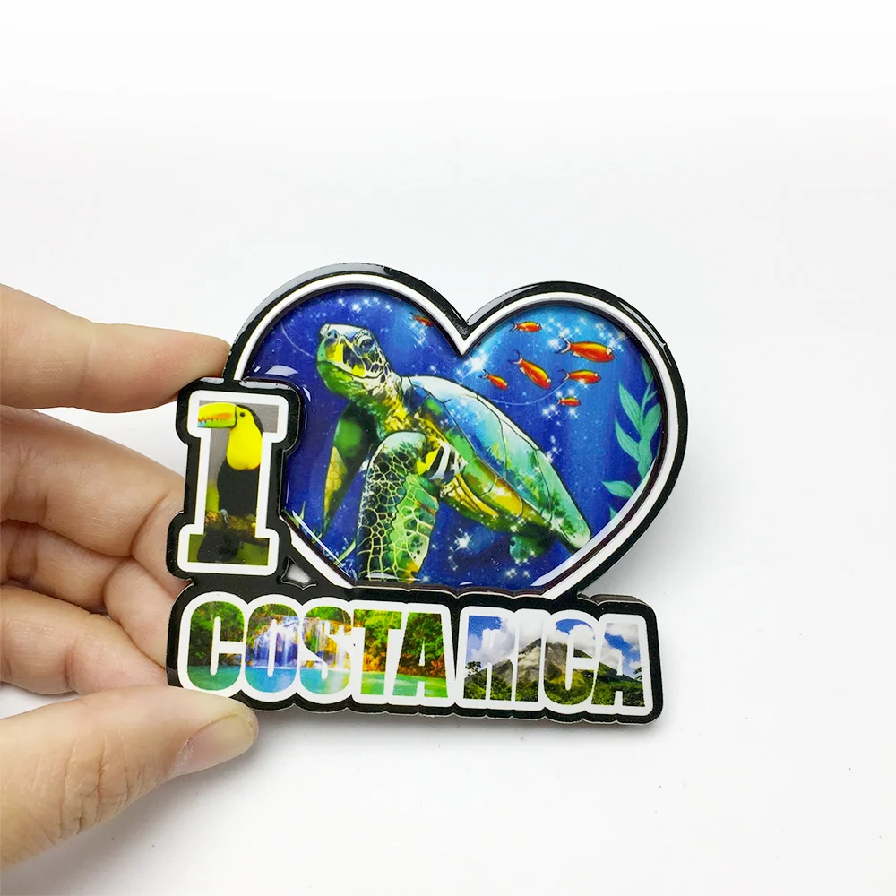 

‌I Love Costa Rica Heart Shape Magnetic Resin Fridge Magnet‌