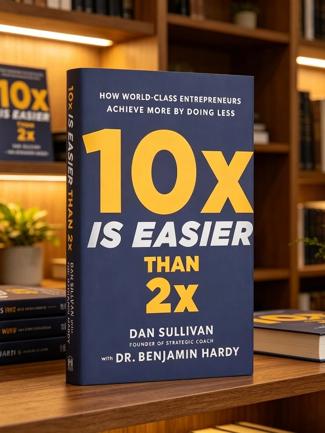 10x Is Easier Than 2x:The Counterintuitive System for Exponential Growth—Do Less Achieve More by Dan Sullivan&Dr. Benjamin Hardy view 5