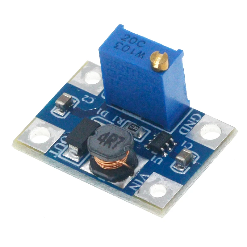 Smart Electronics DC-DC SX1308 Step-UP Adjustable Power Module Step Up Boost Converter 2-24V to 2-28V 2A