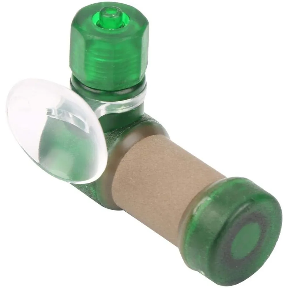 1pc Green L CO2 Diffuser - Aquarium CO2 Atomizer, Easy Carbon Dioxide Dissolve System for Fish