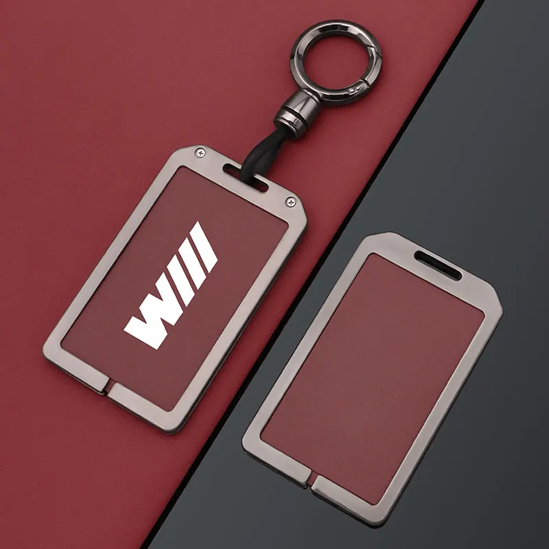 Zinc Alloy Leather Car NFC Digital Card Key Case Cover For BMW New 1 3 5 7 Series X5 X7 535le 2022 Auto Keychain Accessories