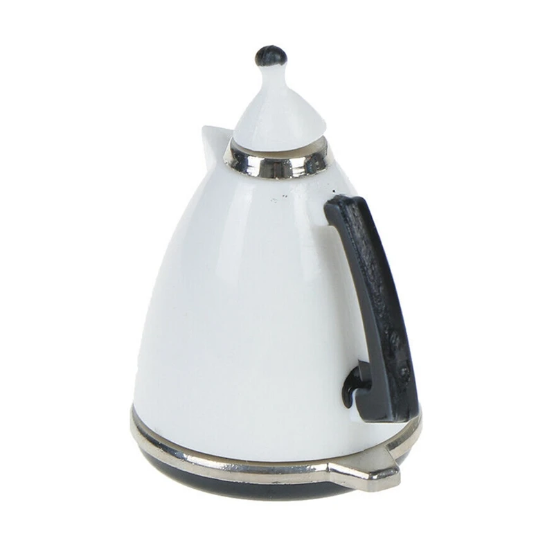 Мини-горшок для кукольного домика RISE-2 шт., Миниатюрные аксессуары для кухни, чайник и тостер