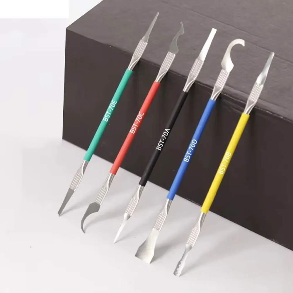 5 in 1 Dismantling CPU IC Prying Knife Thin Ultra-Thin Blade Pry Shovel Small Knife For iPhone Phone Motherboard Repair Tools