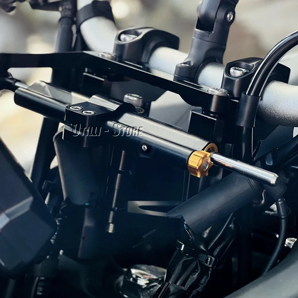 For YAMAHA Tracer9 Tracer 9 GT 2021-2023 Adjustable Stabilizer Steering Damper With Bracket Mount CNC Motorcycle Accessories - Image 6