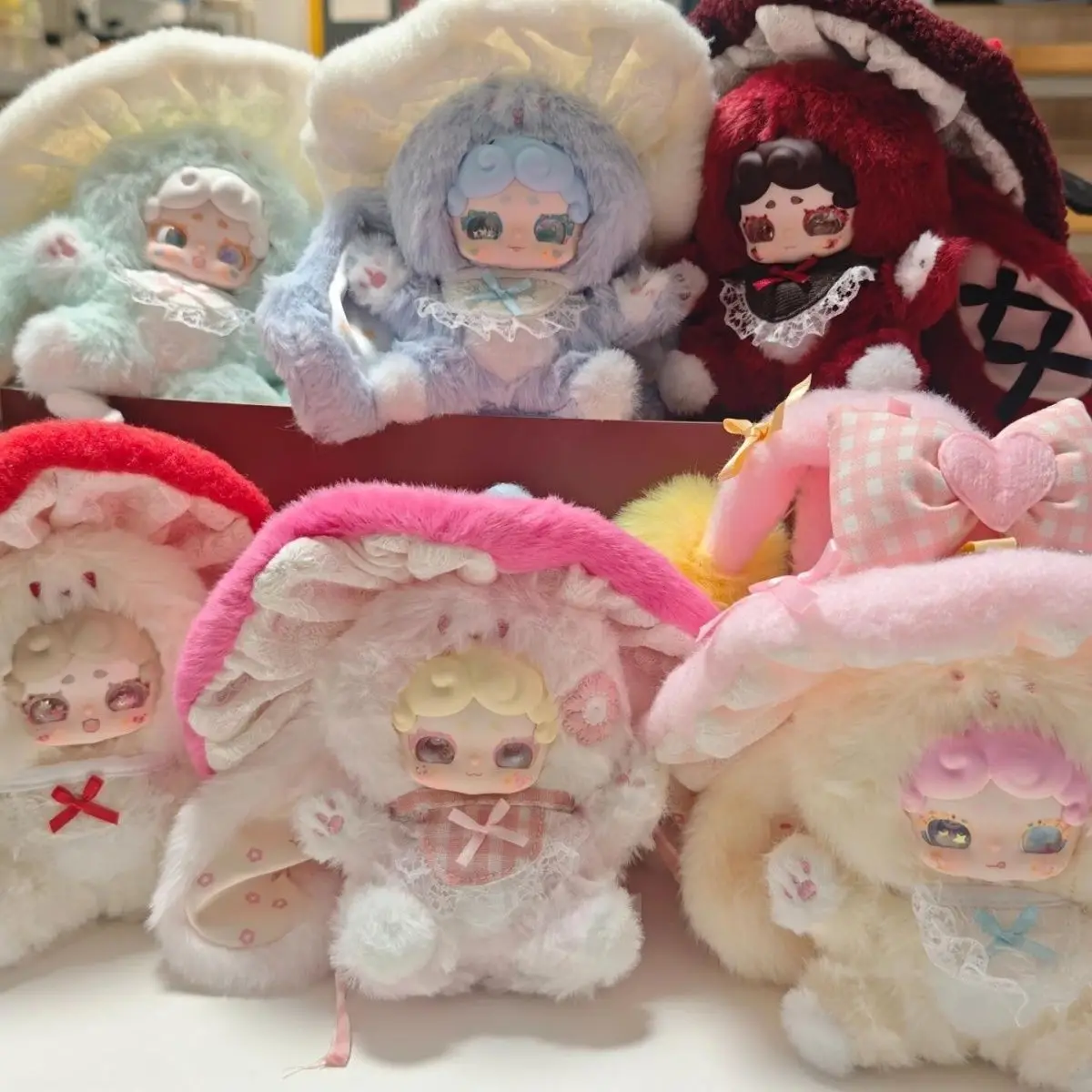 

Luckydeernai Witch'S Letter Serie слепая коробка Luckydeernai V3 гриб виниловая загадочная коробка аниме кукла кулон игрушка-сюрприз милый подарок