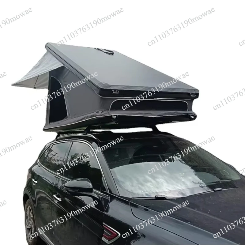 GJ-001 Four Seasons Aluminum Roof Tent, Quick Automatic Opening, Waterproof Outdoor Camping Triangular Hard Shell