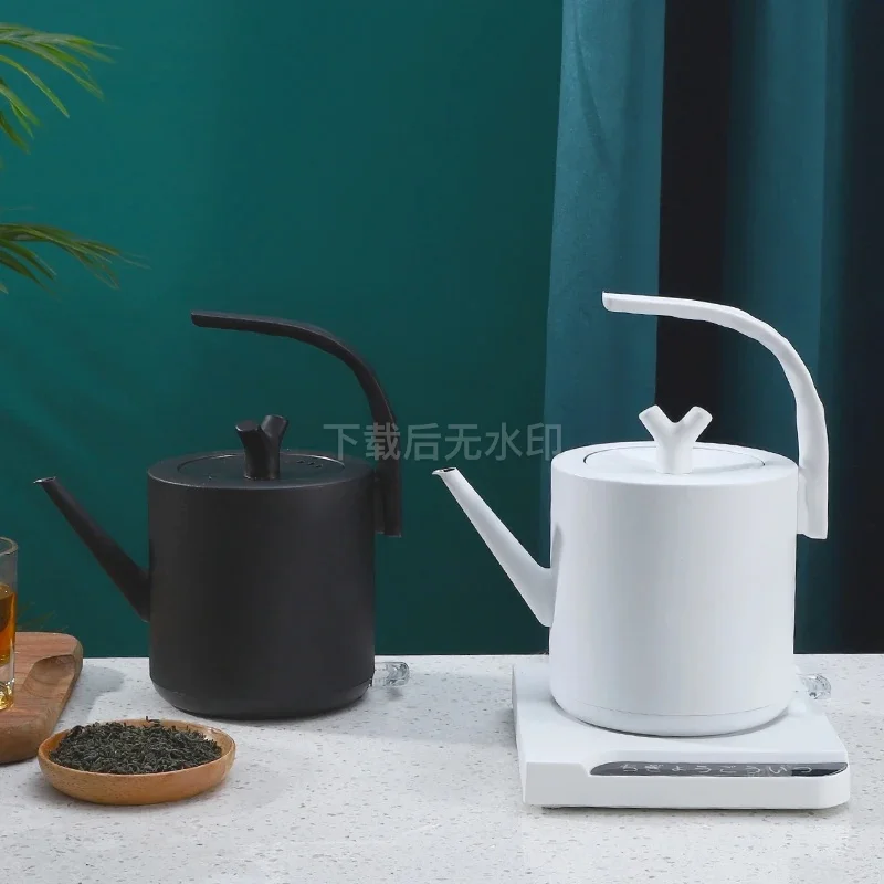 304 Stainless Steel Electric Kettle Long Spout Hand Brew Tea Maker Water Boiler for Home Hotel Homestay Use