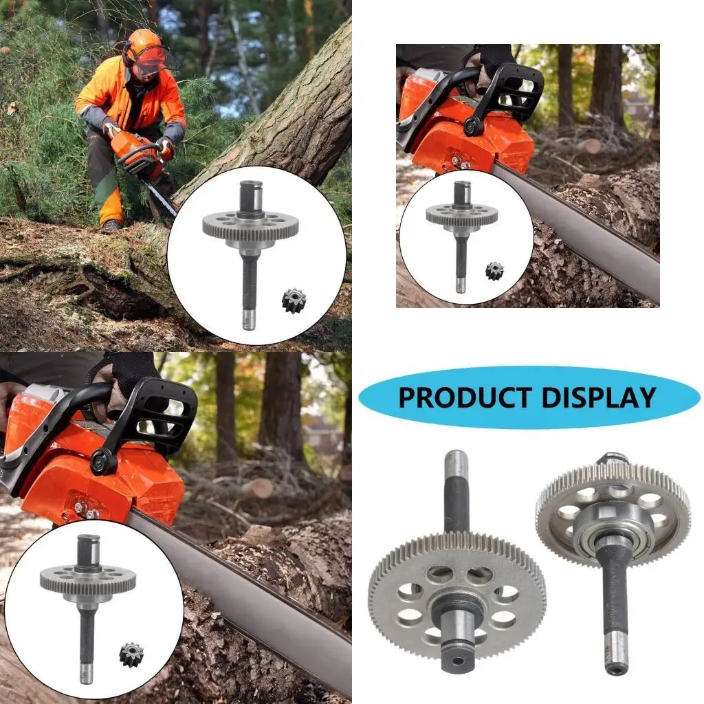 

R9UF Gear Shaft Compatibles With 4-8 Inch Brushless Chainsaw Motor Components