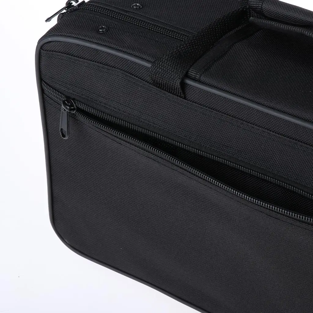 

Clarinet Gig Bag Case Hard Velvet Lined Instrument Protection Clarinet Case with Shoulder Strap for Bb Flat Performance Storage