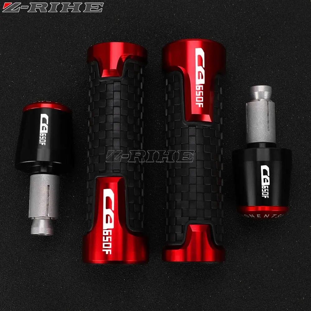 

CB650 F Motorcycle Accessories For Honda CB650F CB 650F 2014-2024 2023 2022 2021 22MM Handle Bar Cap End Plugs Handlebar Grips