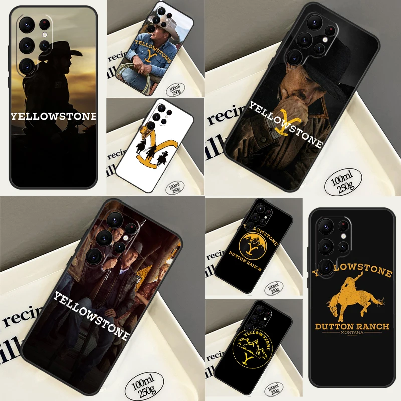 Yellowstone TV Show Case For Samsung Galaxy S20 FE S21 S22 S23 Plus Ultra S8 S9 S10 Note10 Note 20 Ultra Cover