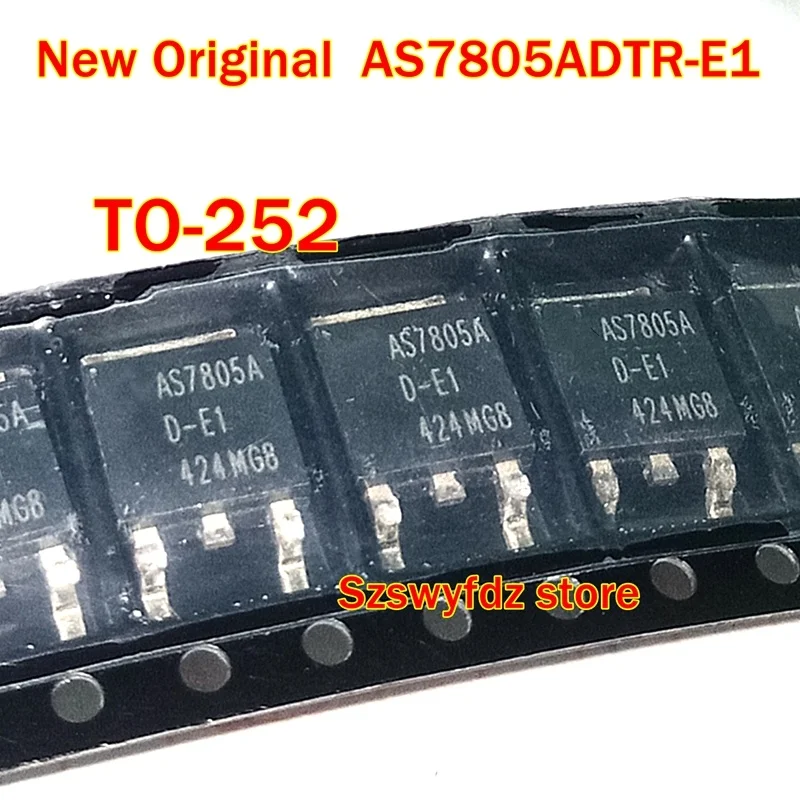 

5pcs to 100pcs New Original AS7805ADTR-E1 AS7805AD-E1 AS7805A TO-252 1A 3-TERMINAL POSITIVE VOLTAGE REGULATOR