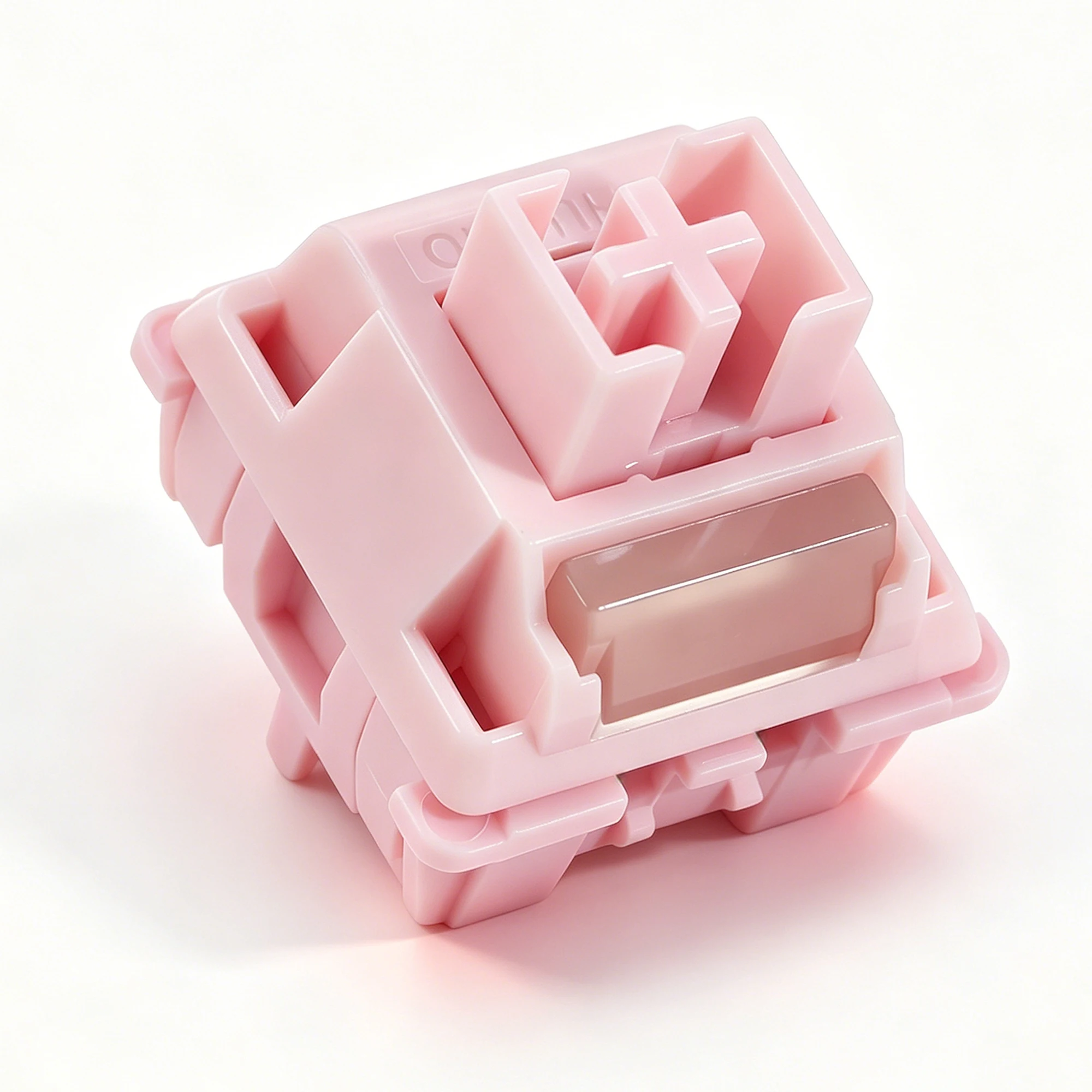 HUANO Sakura V2 V3 Switch Pink 35gf 42gf 5Pin Linear Creamy Switches For Custom DIY 60% Gaming Mechanical Keyboard POK POM PA66 image 4