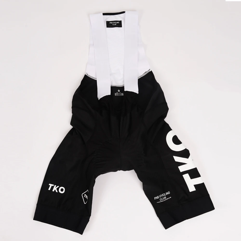 Herren PNS Radsport-Trägerhose mit 6-Stunden-Density-Polsterung, hochwertige TKO Radsport-Shorts, Pro-Team Fahrradhose, Culotte Ciclismo Hombre