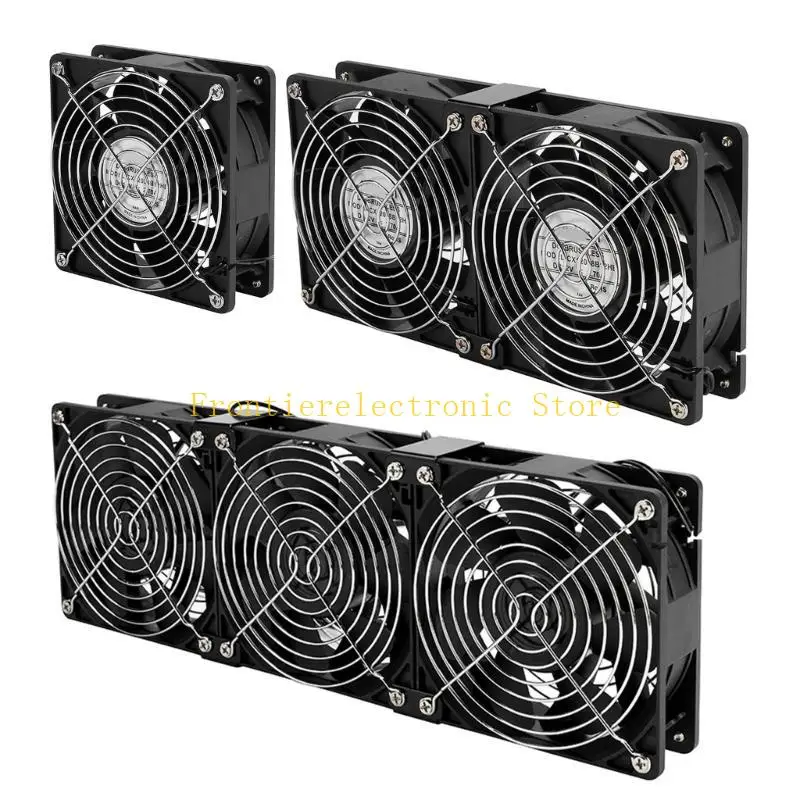 G8DB Energy Efficient 120mm x 38mm Axial Fan Two Ball Bearing Design for Computer Server Heat Dissipation