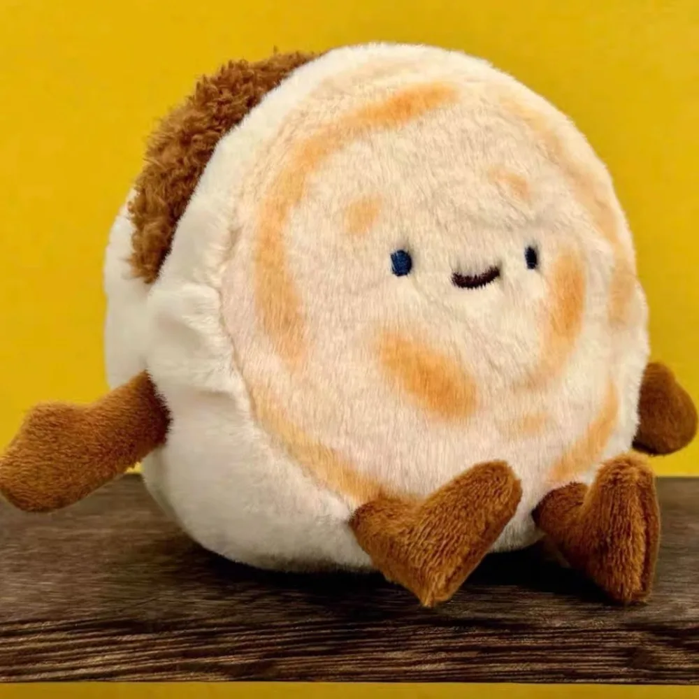 النمط الصيني اللحوم برغر أفخم قلادة Roujiamo اللحوم فطيرة فصل أفخم دمية رقيق حقيبة ديكور