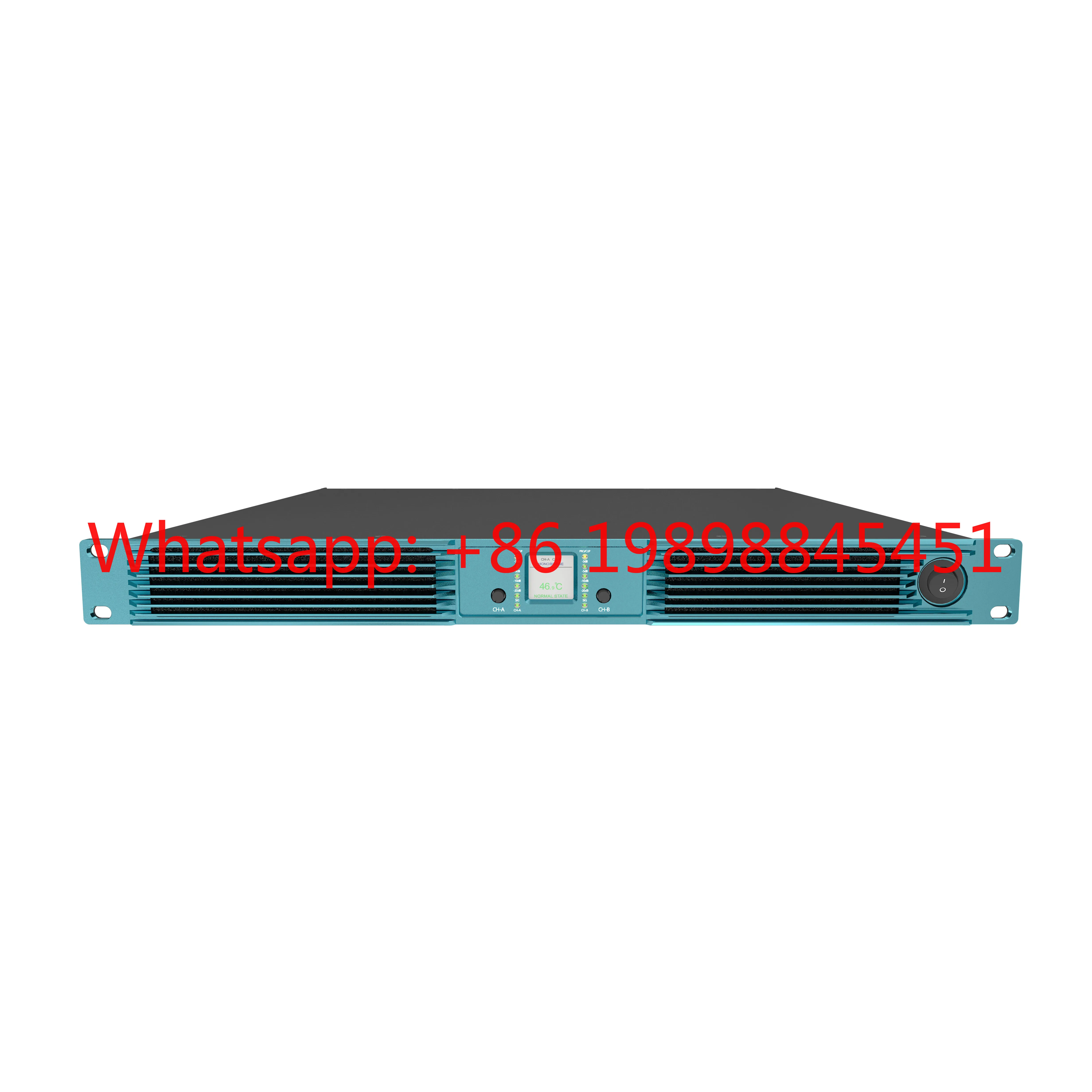 Professional 2 Channel 8 Ohm 2x4500W Metal 1U Digital Power Amplifier