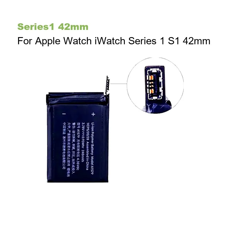 بطارية ساعة بديلة لساعة أبل iWatch Series 1 S1 42mm Series1 42mm