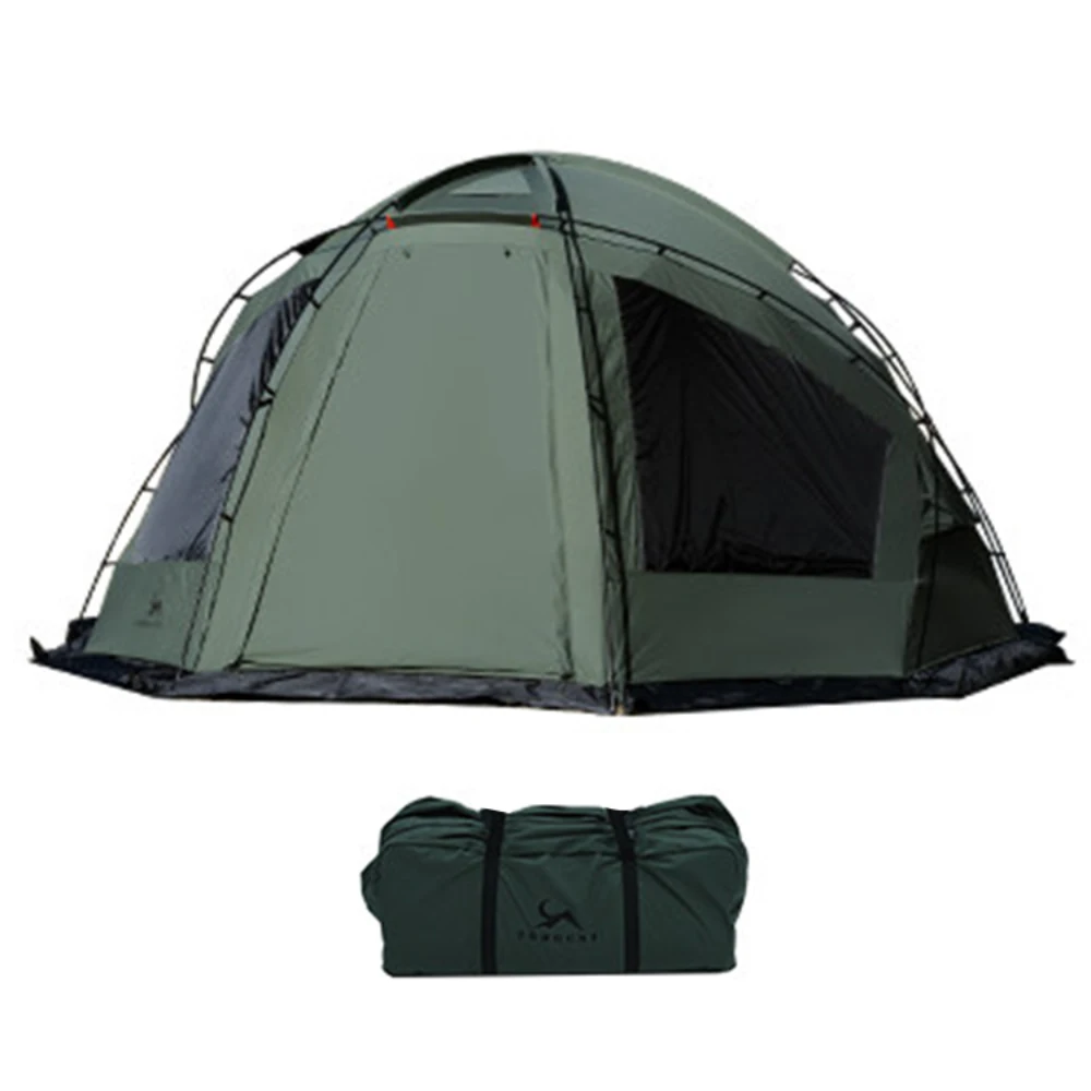 Outdoor Camping Tent Cotton Canvas Ball Tent Polycotton Travel Picnic Waterproof Camping Tent