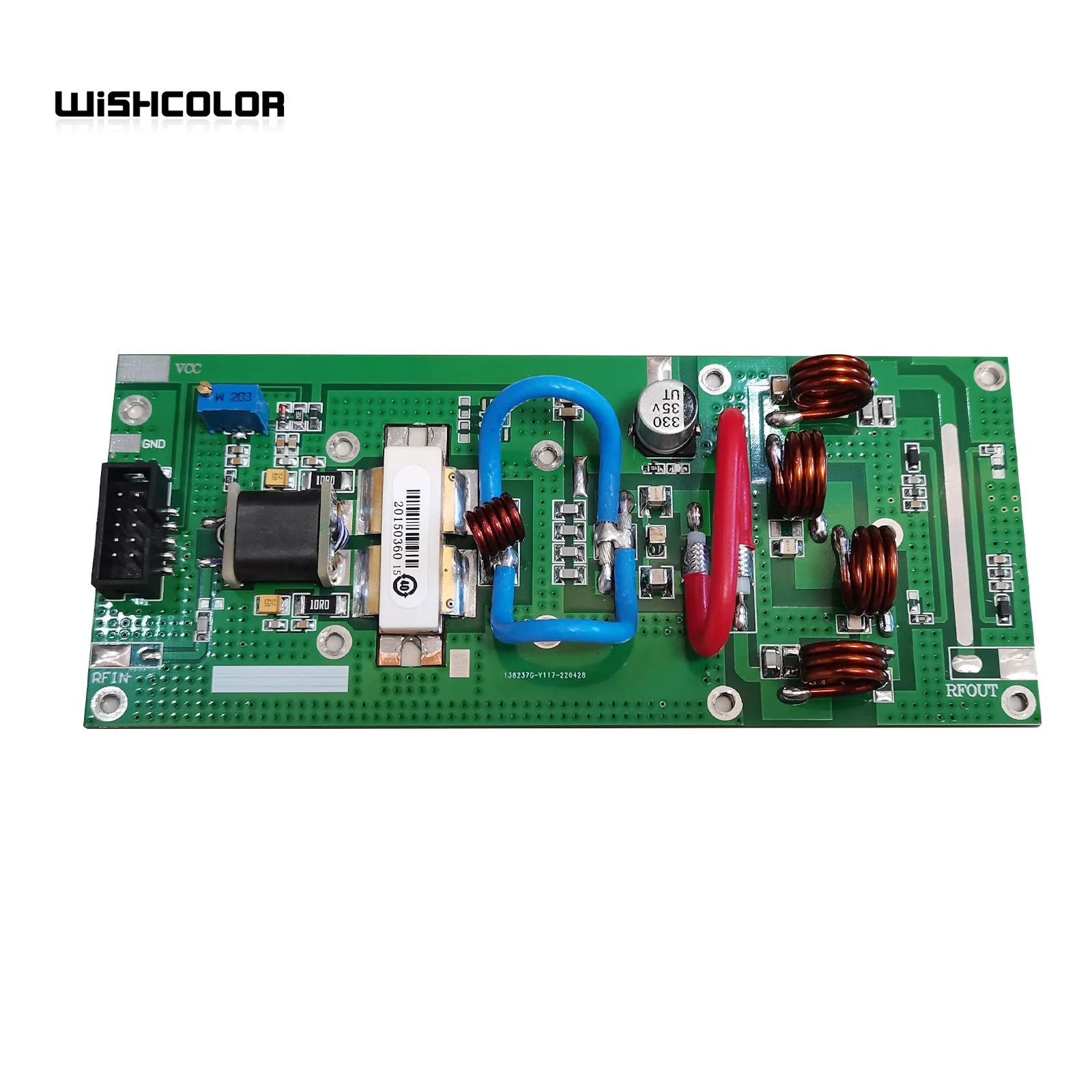 Wishcolor 300W 80MHz-109MHz FM Transmitter Power Amplifier Board Suitable for FM Transmitter Board