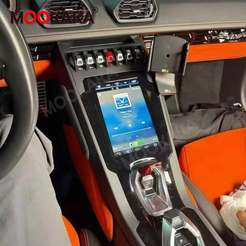 Android Auto GPS Navi Car Radio For Lamborghini Huracan 2014-2018 Stereo Multimedia Player 10.4