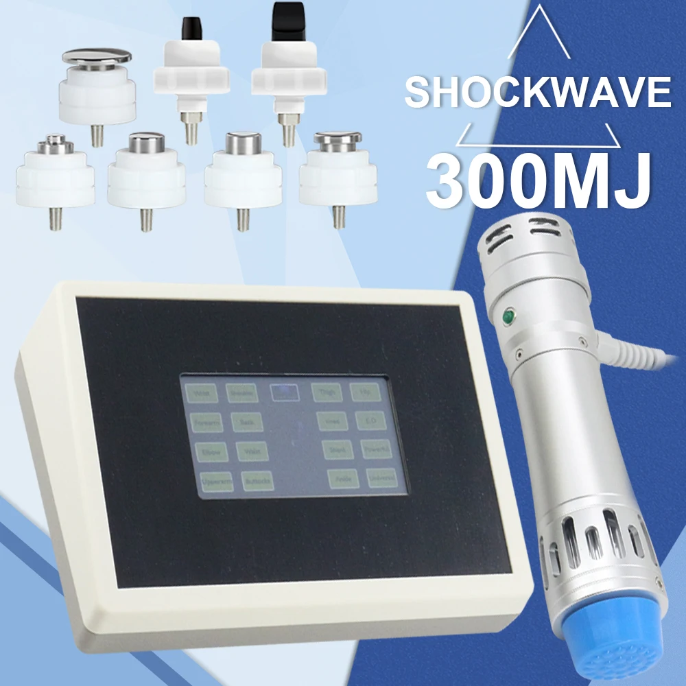 

Shockwave Therapy Machine For ED Treatment Erectile Dysfunction Limbs Pain Relief Massage Portable 300MJ Relaxation Shock Wave