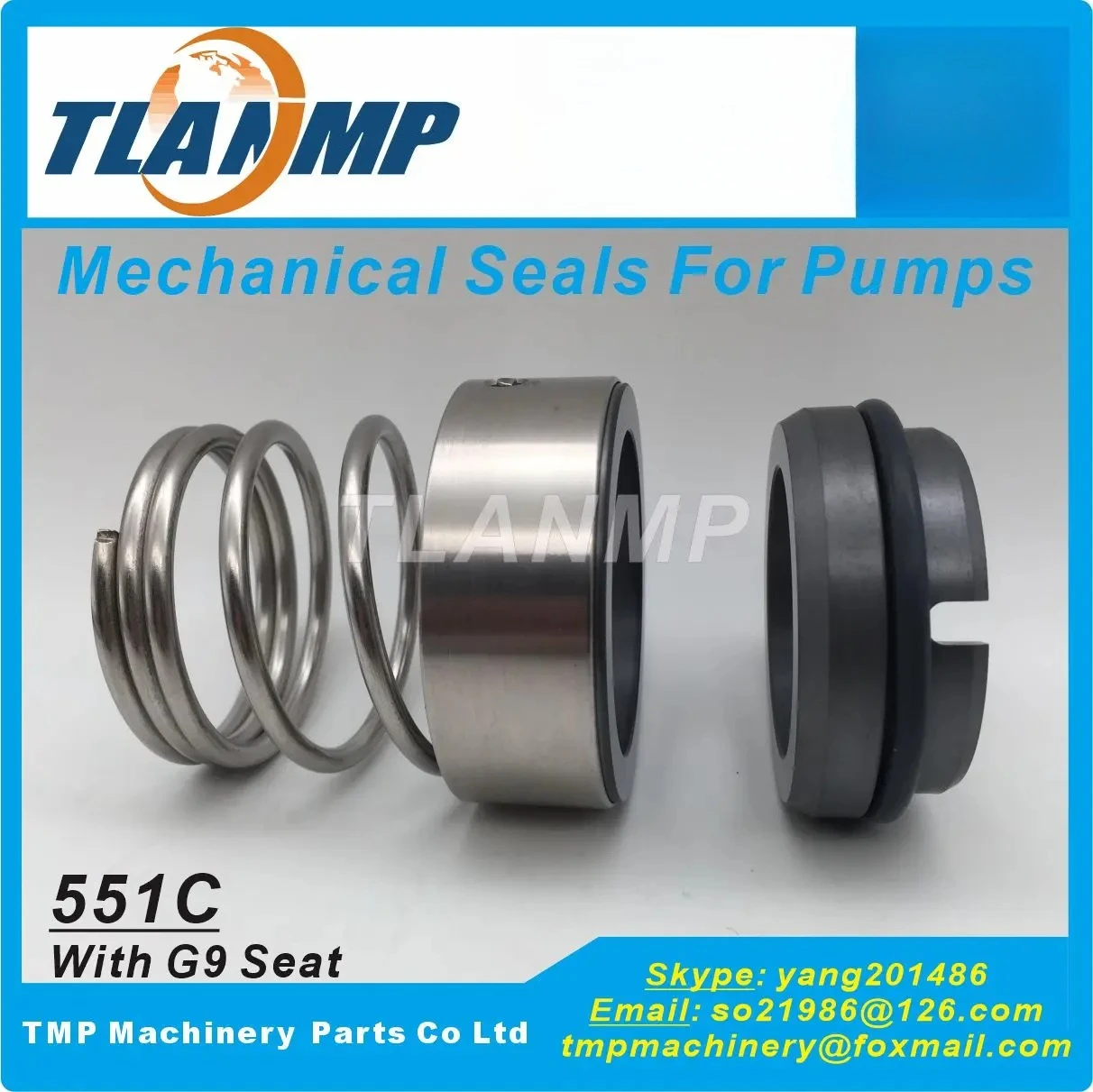 551C-14/16/18/20/22/24/25/28/30/32/33/35 TLANMP Mechanical Seals with G9 Seat (BT-RN,VUL-CAN 12,ROTE-N R2,U2,AES-SEAL T03)