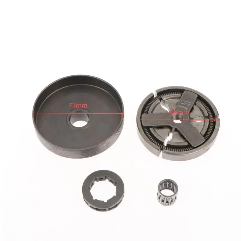 1 Set Chainsaw Parts 4500 5200 5800 Clutch Sprocket Kit For 0.325