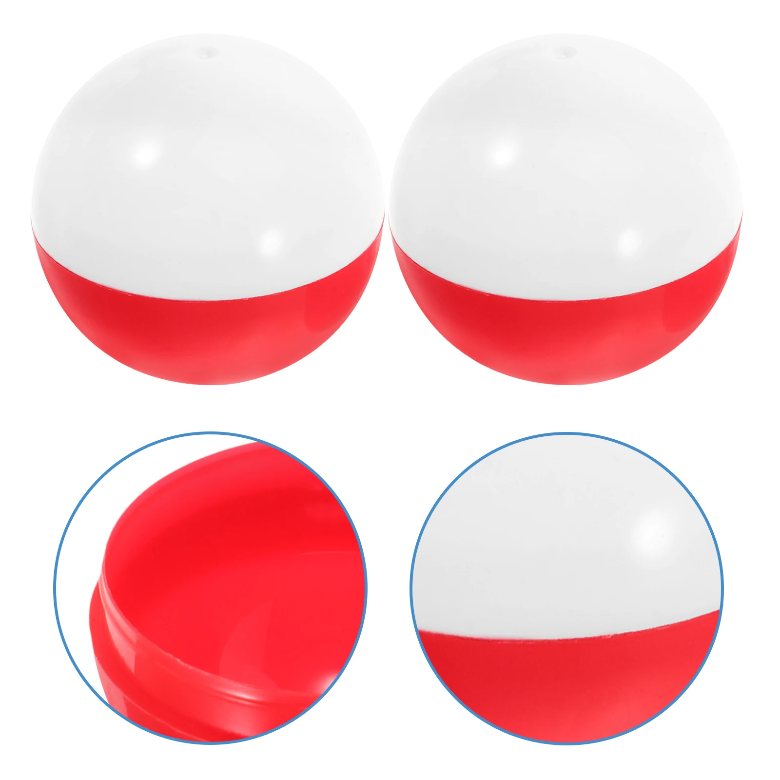 

50 Pcs Ball Empty Round Vending Capsules Plastic Balls Candy Container Fillable