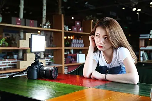 VILTROX L116T LED Photography Light Kit NP-F550 Battery 3300K-5600K Super Thin LED Key Light Panel Video Live Streaming