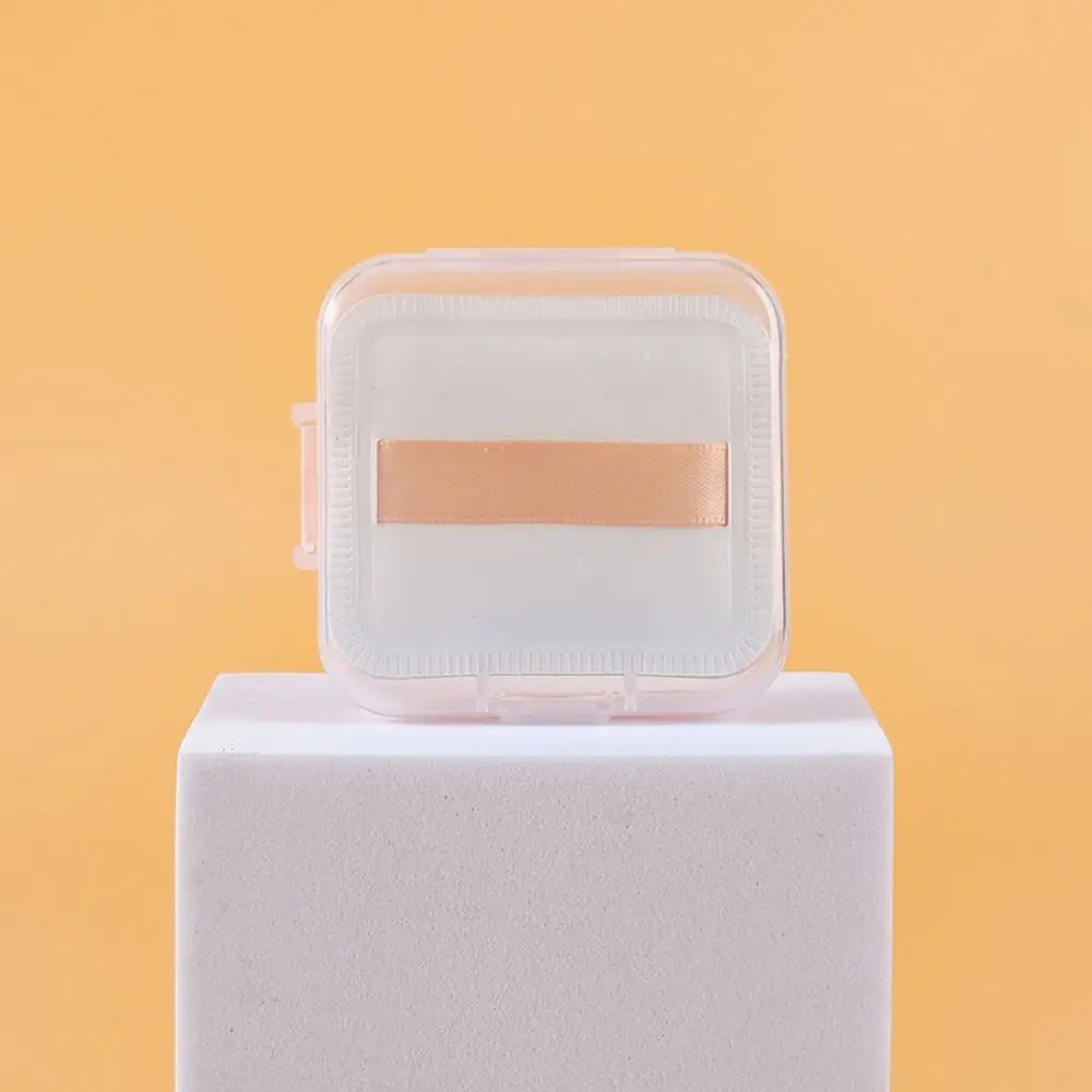 Portable Round Triangle Powder Puff Square Dual-use Wet Dry Cosmetic Puff Make-Up Sponge Soft Triangle Makeup Egg Puff Makeup