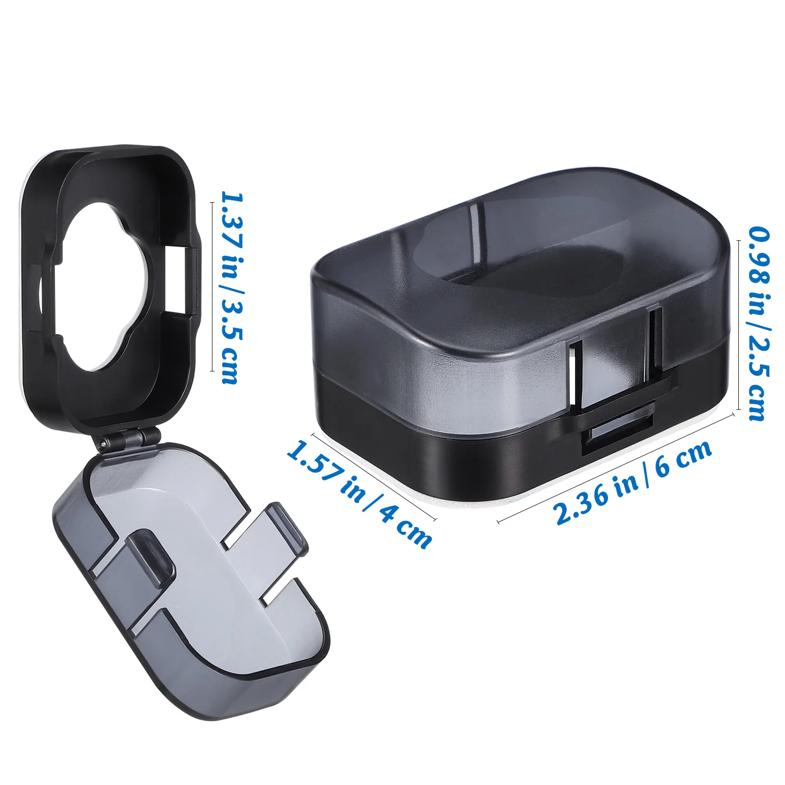 1 قطعة مقبض الباب غطاء أمان قفل غطاء برهان مقبض الباب حامي يمنع قفل أقفال مقاومة للأبواب