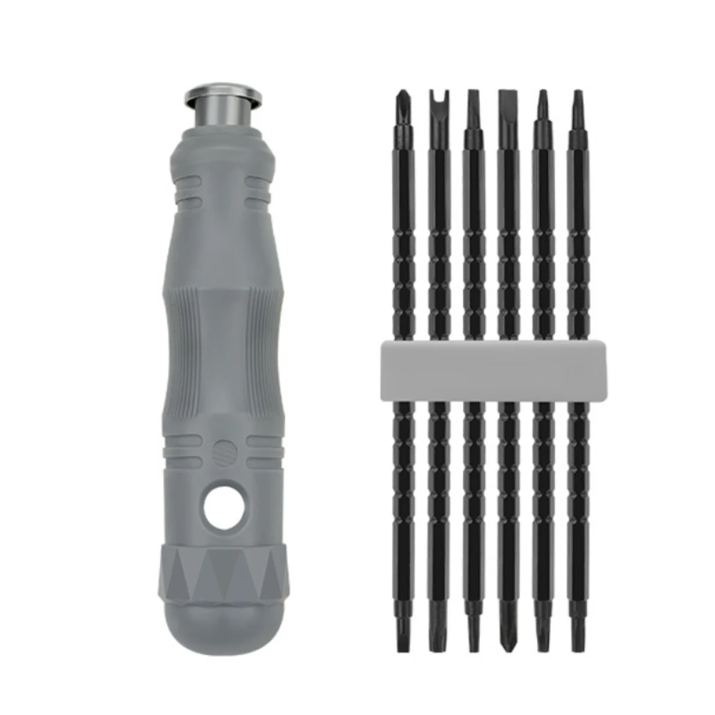 Screwdriver Assembly Magnetic Multifunctional Double Head Hand Tool Screwdriver Set 17-in-1 Screwdriver Bits