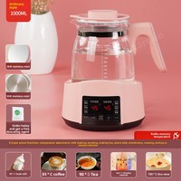 1.3L Infant Thermostatic Milk Regulator Home Electric Kettle 24h Thermos Kettle Multi-function Temperature Control Health Kettle