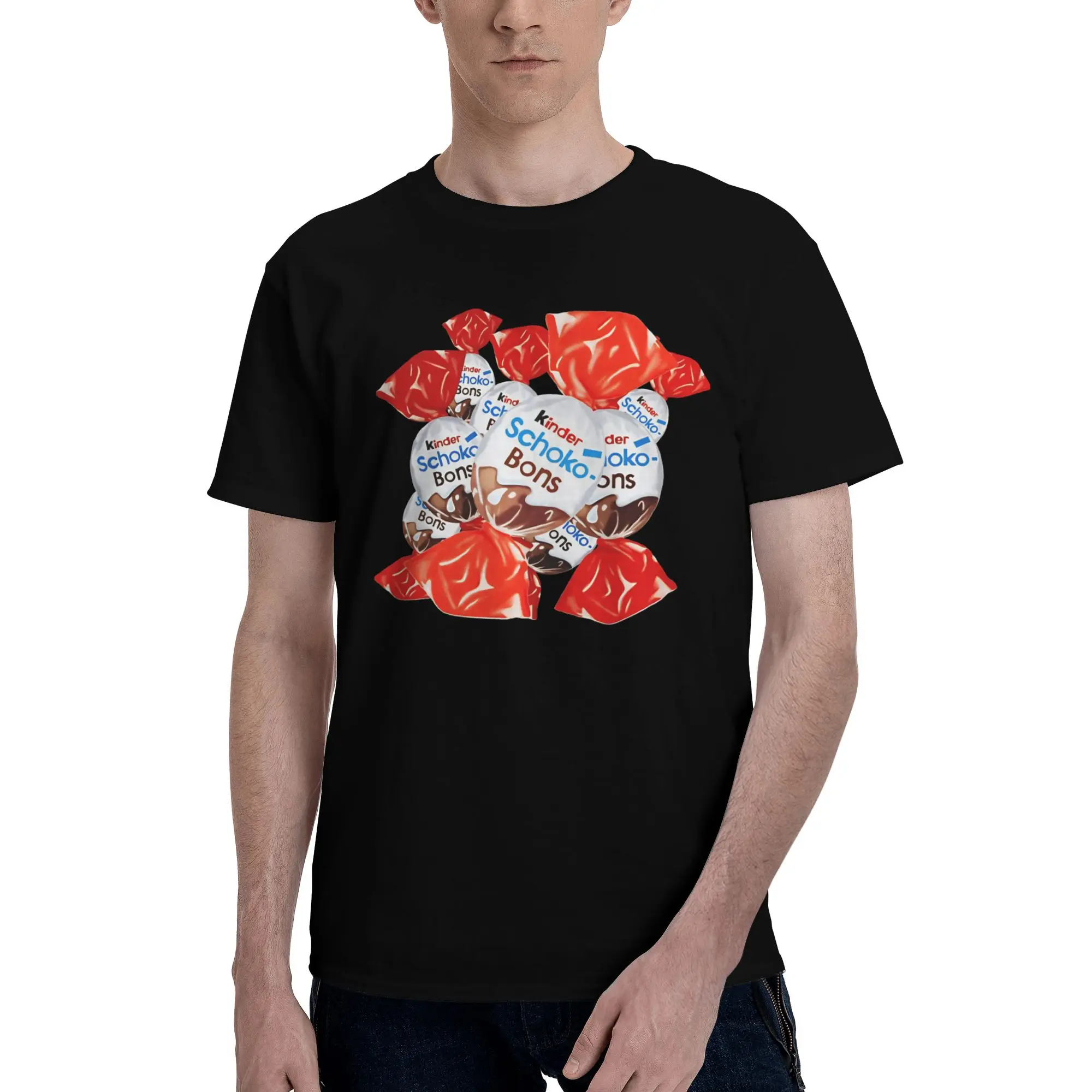 Deliciosas camisetas Schokobons Essential Graphic 100% de algodón para hombre