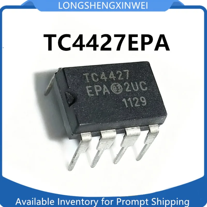 1PCS New Original TC4427EPA TC4427 DIP8 1.5A Dual High Speed MOSFET Driver in Stock