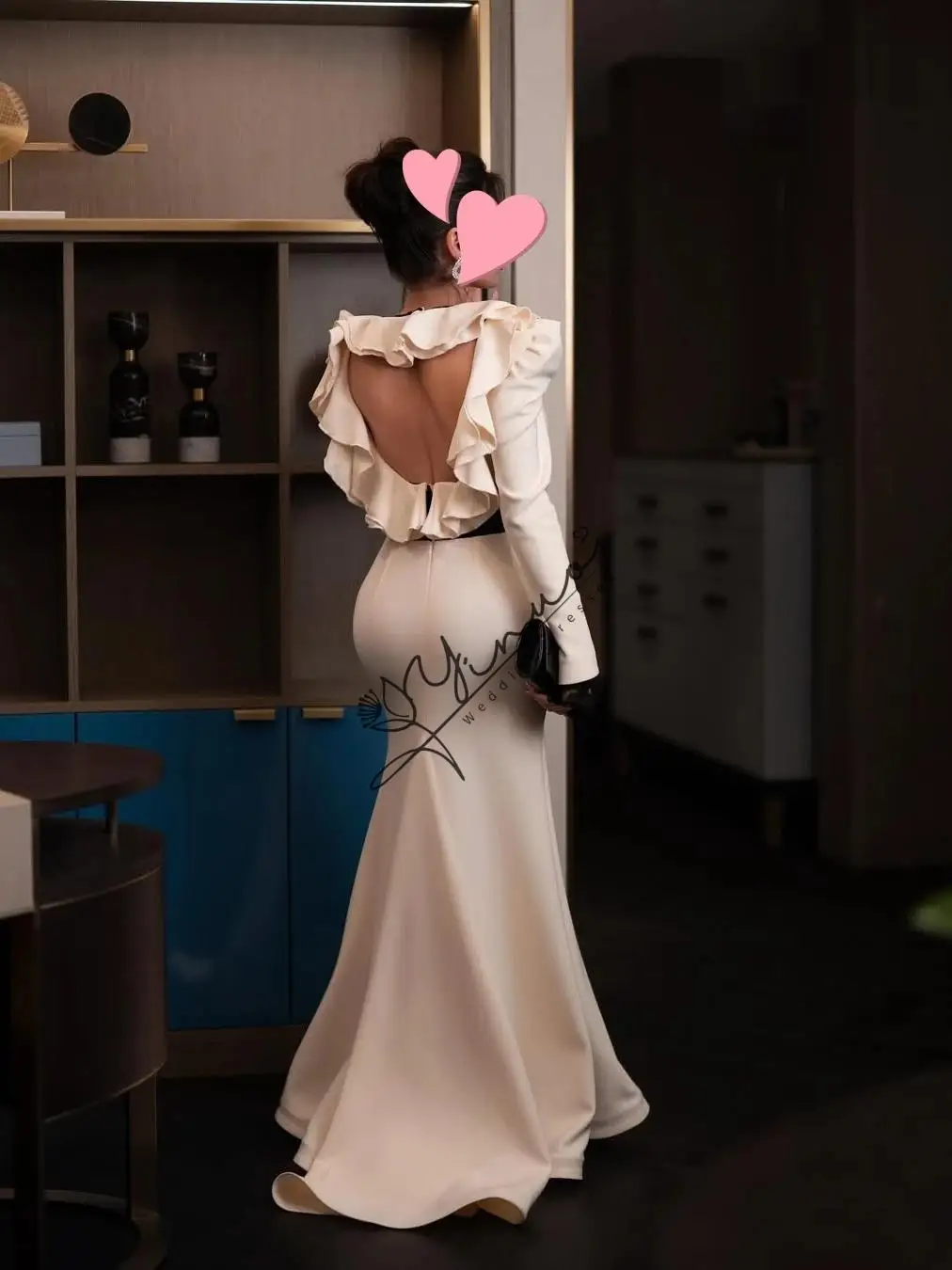 Dostosowane eleganckie, seksowne, bez pleców, koronkowe koraliki w stylu syreny, stylowe, dostosowane formalne okazje, sukienka na studniówkę, suknie wieczorowe
