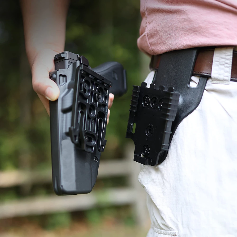 1/2/3PCS QLS Kit For Gun Holster Accessories Gun Case Adapter Quick Locking System Kit with QLS 19 and 22 Polymer