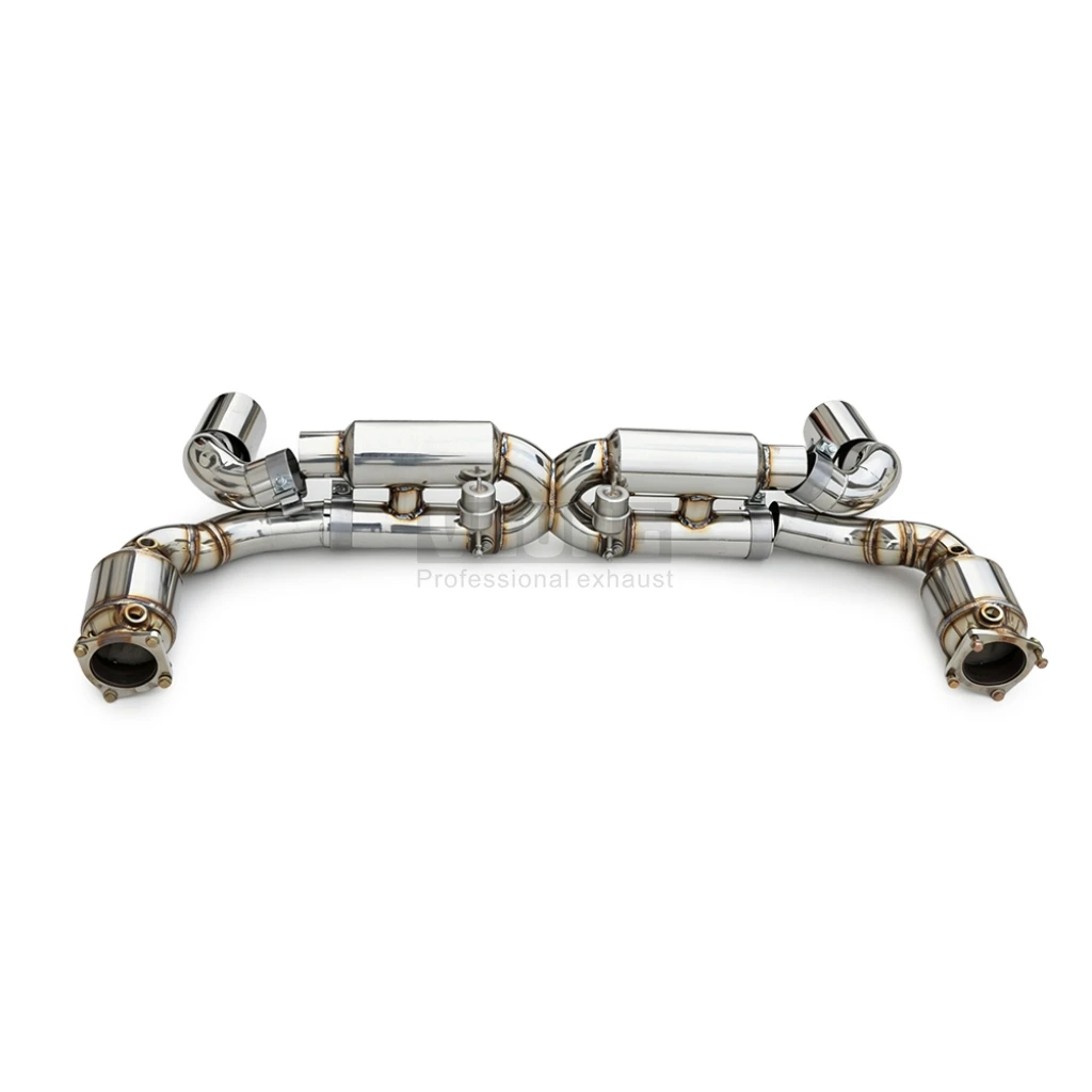 

Stainless Steel Valve Exhaust Cat Back System for Porsche 996 Turbo 3.6T 2002-2005 High Performance