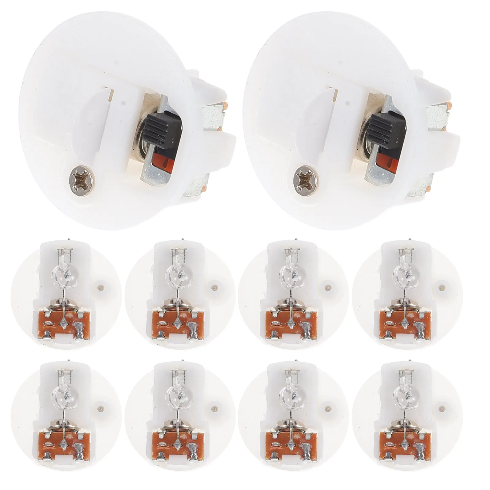 

20 шт. светящихся брелоков с 7-цветной LED-подсветкой, мини-фонарики, электронные брелоки для кемпинга, сумок, автомобилей