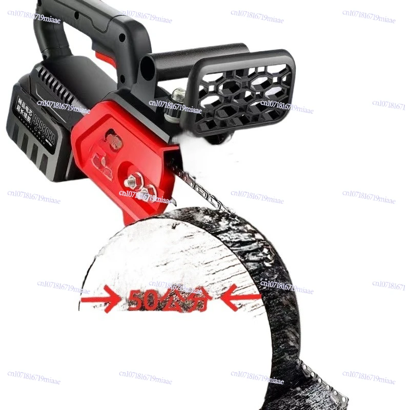 Lithium Chainsaw Rechargeable Chainsaw Brushless High Speed Saw Chainsaw Handheld