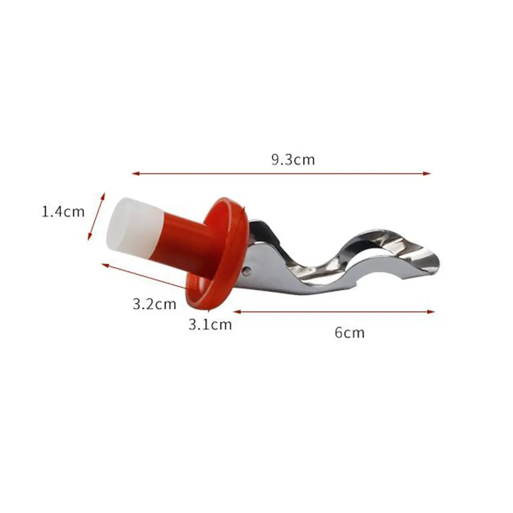 3Pcs Wine Bottle Stoppers Silicone Expanding Leakproof Airtight Seal Beverage Stopper Reusable Bottle Plug Mini Portable for Red