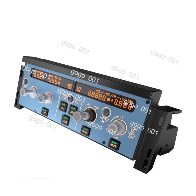 Full Size A320 Style FCU Control Panel Flight Simulator Controller for X-Plane MSFS 2020