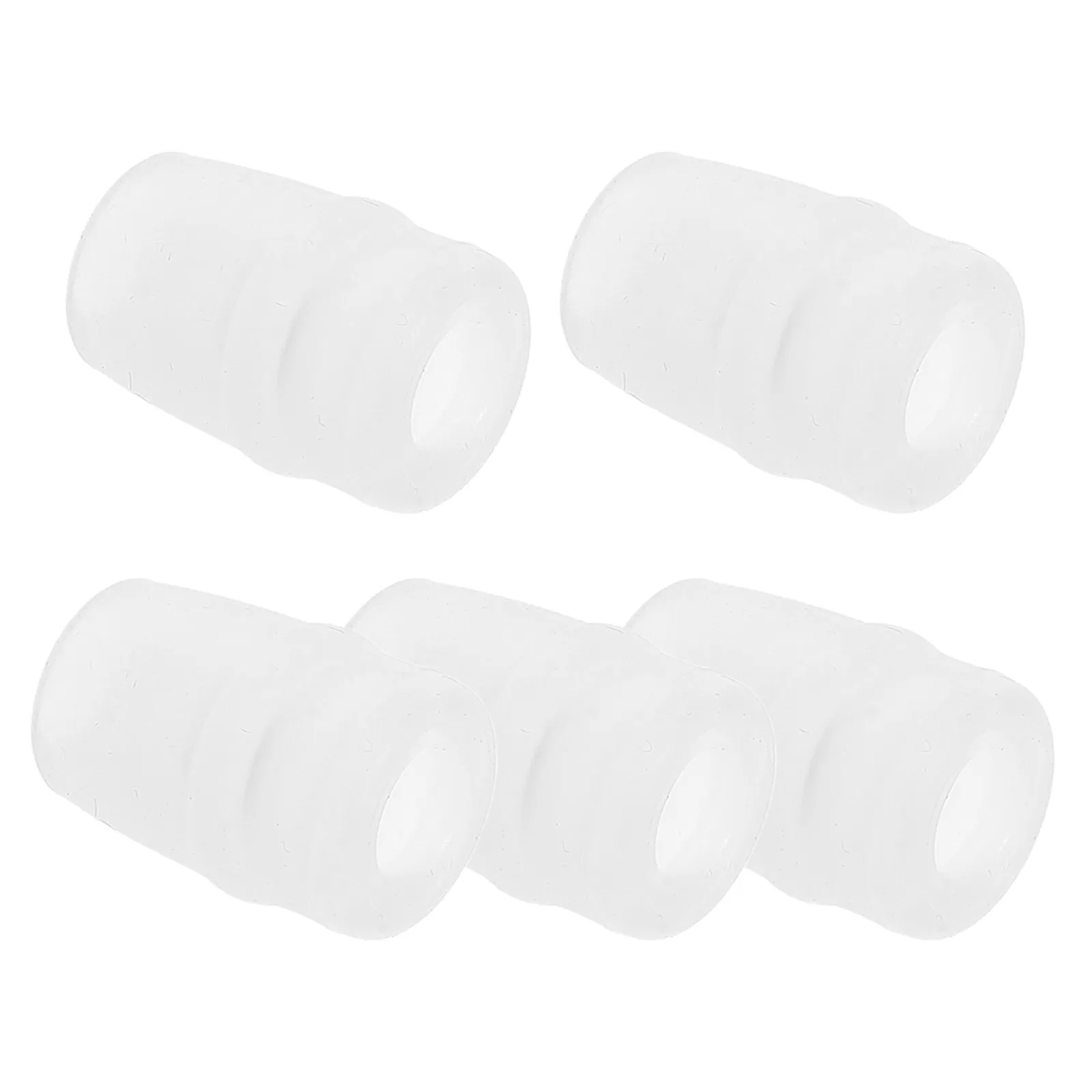 

5 Pcs Sports Bottle Spout Bite Valve Replacement Nozzles Silica Gel for Mouthpiece Water