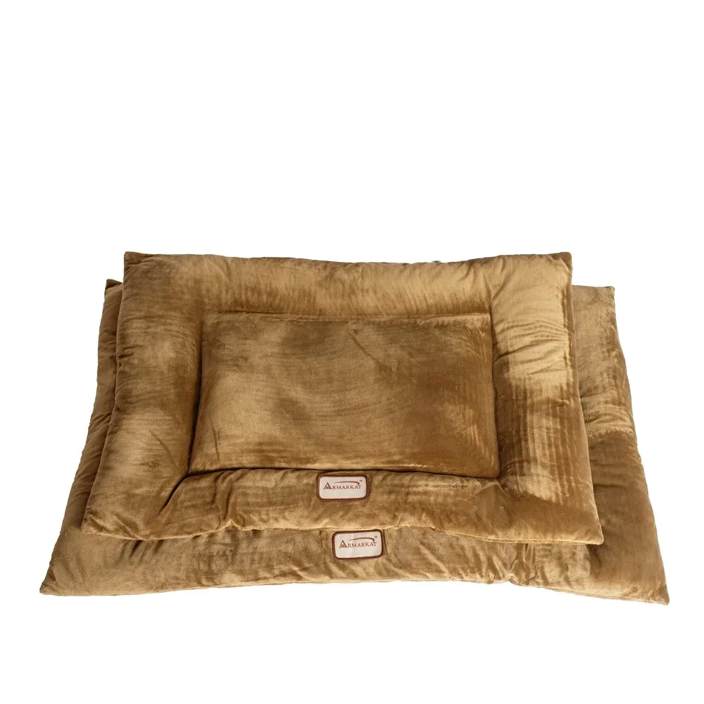 Tappetino per animali domestici Cuscino per gatti per cani in velluto morbido medio Lavabile in lavatrice Riempimento extra spesso Comfort 27x19 pollici