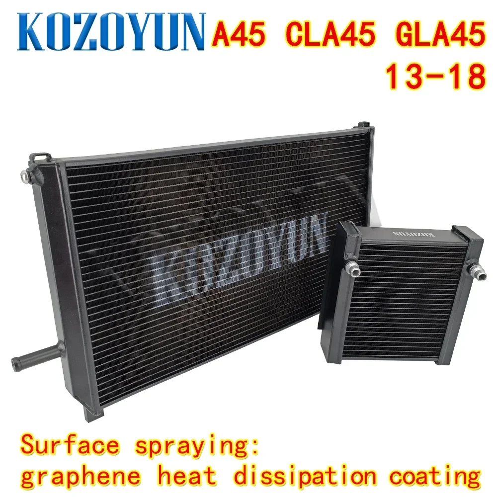 Intercooler Heat Exchanger upgrade for AMG W176 A45 C117 CLA45 X156 GLA45 13-18