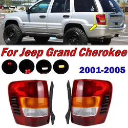 For Jeep Grand Cherokee 2001 2002 2003 2004 2005 Car Rear Taillight Driving Lights Tail Light Rear Stop Brake Light Signal Lamp