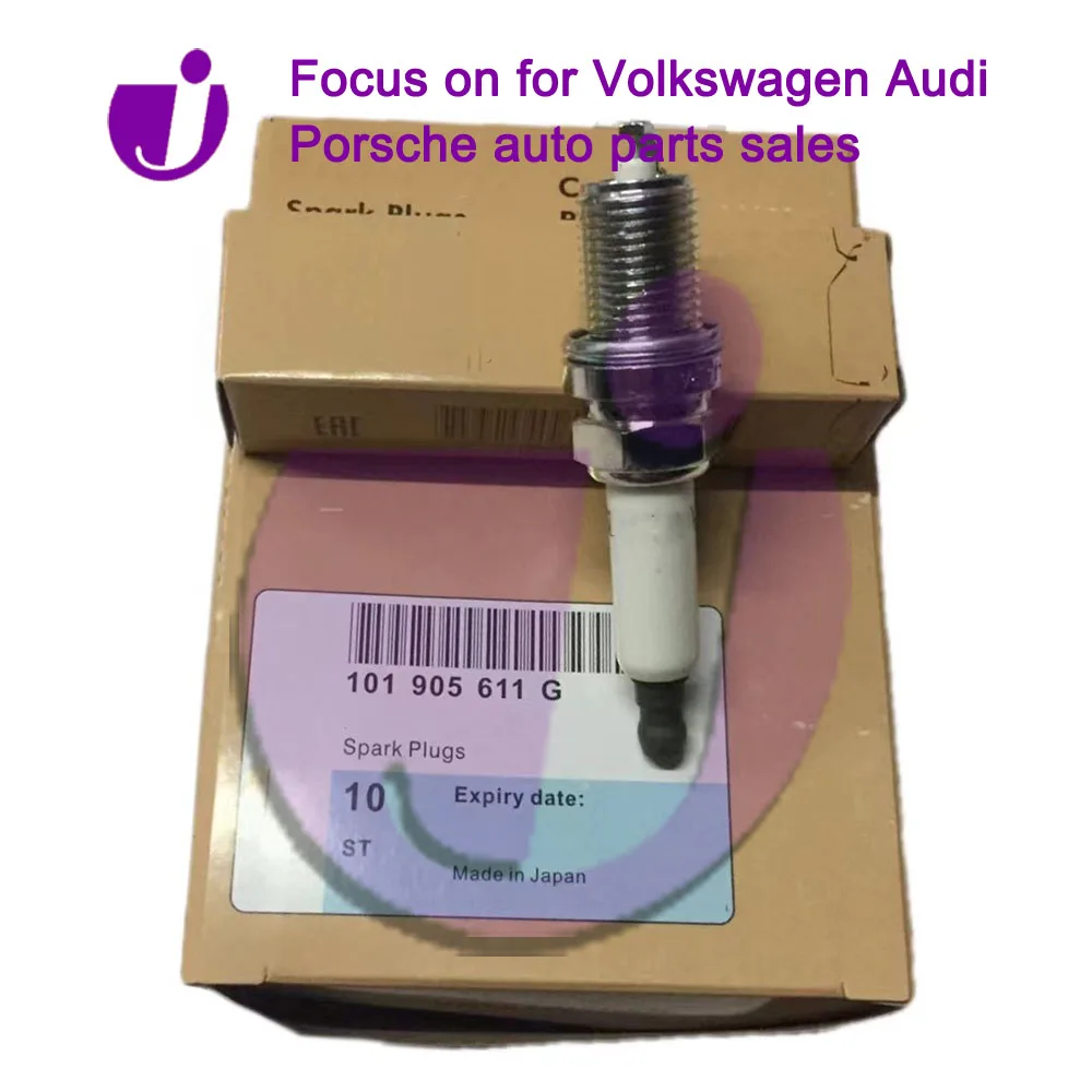 

101905611G High Quality Auto Engine Parts Spark Plug 06H905611 06H905601A 06H905604 101905631G for Audi A4 Q3 A8 A6 A5