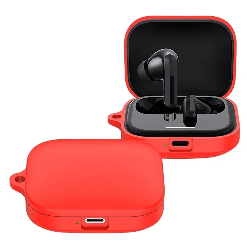 High quality Silicone Protective Case Suitable for Redmi Buds 5 Wireless Bluetooth earphones Fall and dust prevention with Hook